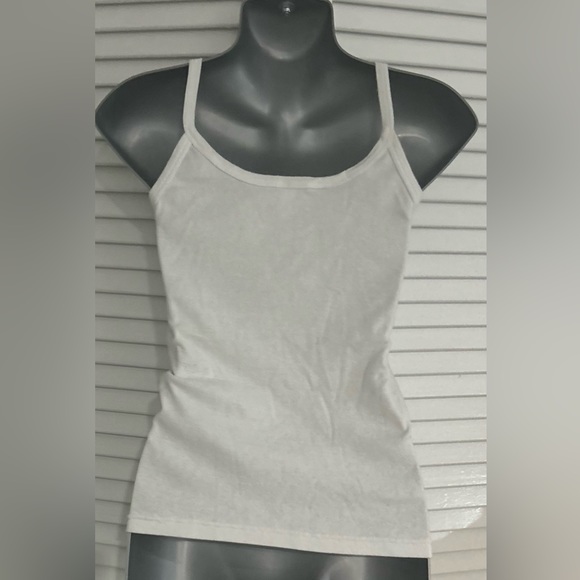 Immaculata small white cotton tank - Picture 3 of 7